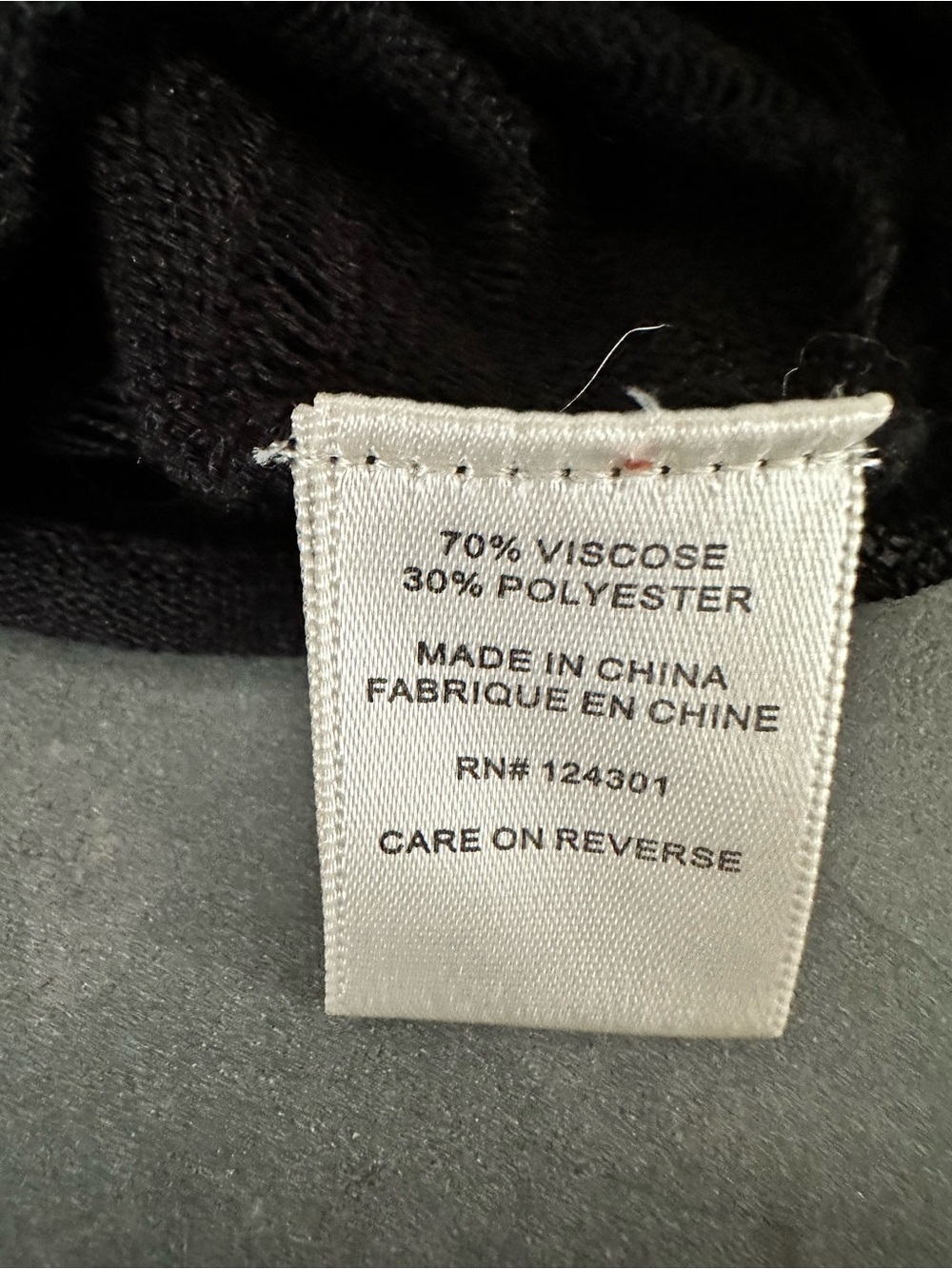 Babakul Black Open Knit V-Neck 3/4 Sleeve Top M - Picture 7 of 7